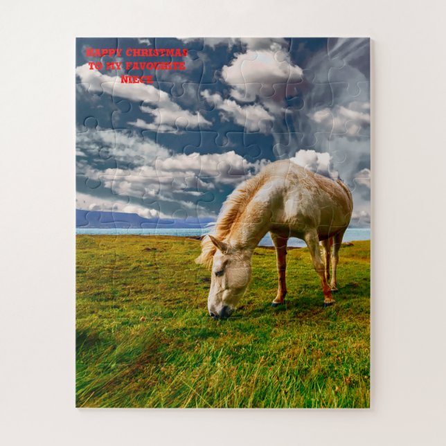 Quebra-cabeça Natal Niece (Vertical)