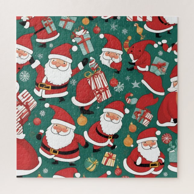 Quebra-cabeça Natal Papai Noel (Vertical)
