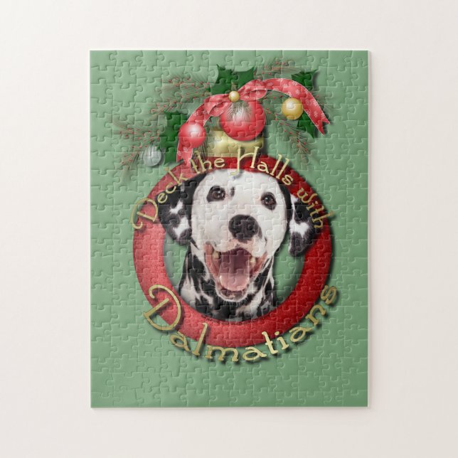 Quebra-cabeça Natal - plataforma os salões - Dalmatians (Vertical)