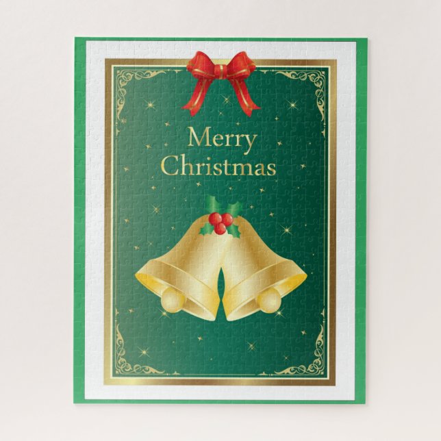 QUEBRA-CABEÇA natal vintage DE JIGSAW (Vertical)