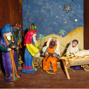 Quebra-cabeça Natividade do Natal dos reis de Jesus Mary três