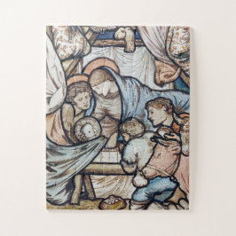 Quebra-cabeça Natividade Jesus Natais vintages de Nascimento