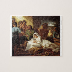 Quebra-cabeça Natividade Menino Jesus Cristo Cristianismo Escrit