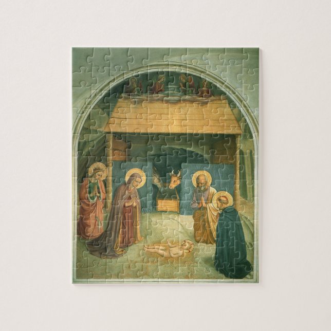 Quebra-cabeça Natividade por Fra Angelico (Vertical)