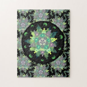 Quebra-cabeça Nature Child Mandala Difícil