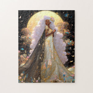Quebra-cabeça Nature Goddese African American Fantasy Art