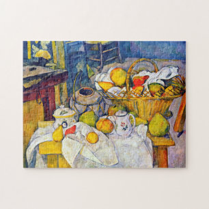 Quebra-cabeça Natureza-morta com Cesto de Frutas, Paul Cezanne