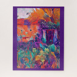 Quebra-cabeça Natureza recupera uma casa de cores vivas na Bulgá