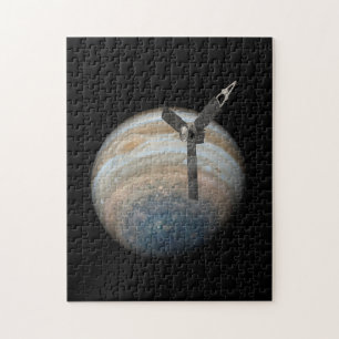 Quebra-cabeça Nave Espacial Juno no Planeta Júpiter