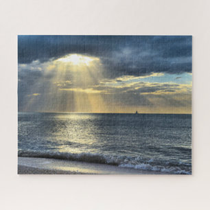 Quebra-cabeça Navegação no Sunset - 16x20 - 520 pcs
