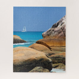 Quebra-cabeça Navegador Passando Pela Praia