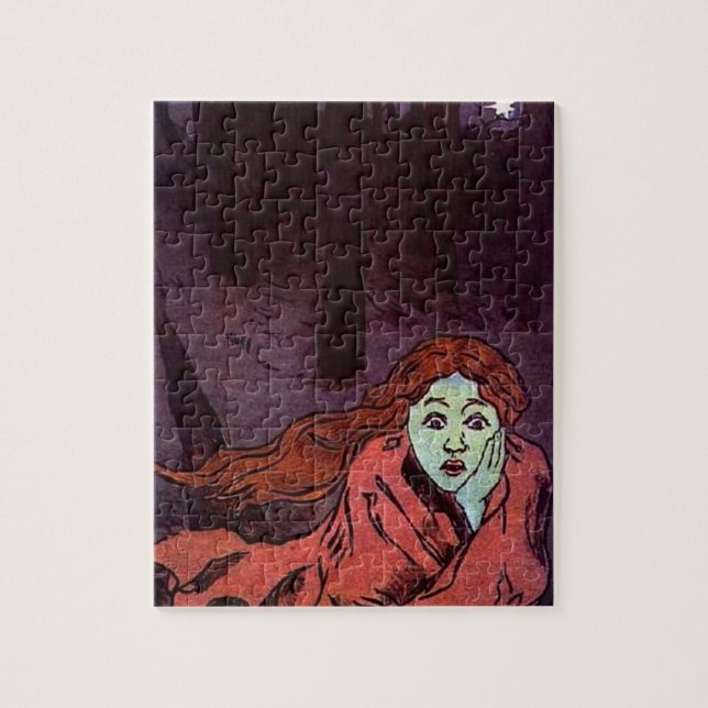 Quebra-cabeça Navegar Na Trauma Face Do Medo (Vertical)