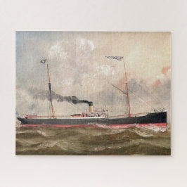 Quebra-cabeça Navio a Vapor Louise 1800s