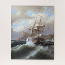 Quebra-cabeça Navio americano em socorro 1841