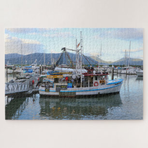 Quebra-cabeça Navio de pesca, Cairns, Queensland, Austrália