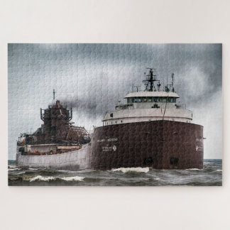 Quebra-cabeça Navio Honorável James L Oberstar no Lago Superior