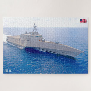 Quebra-cabeça NAVIO LITORAL DE COMBATE - LCS-10 (20x30 POLEGADAS