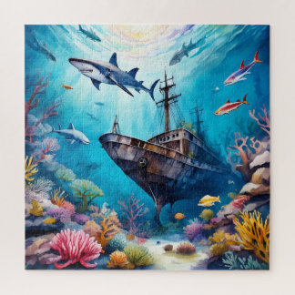 Quebra-cabeça Navio Submerso