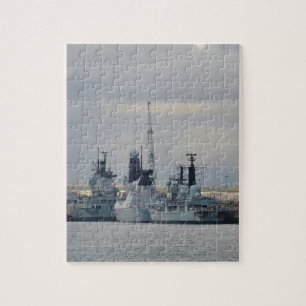 Quebra-cabeça Navios de guerra em Portsmouth