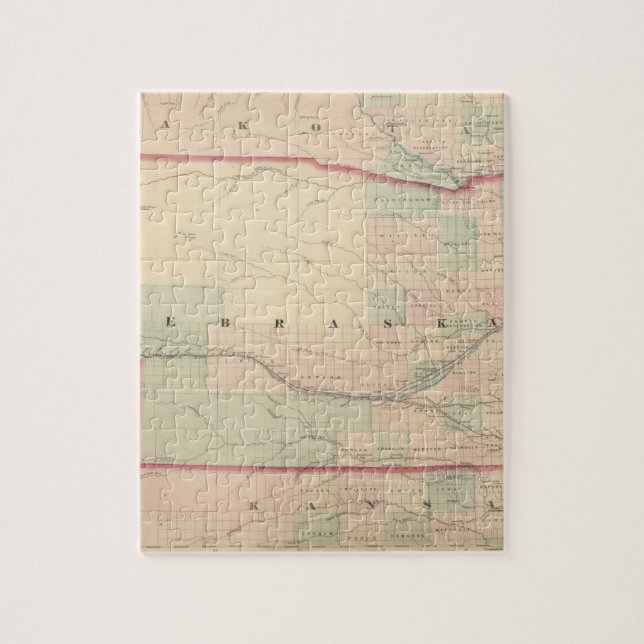 Quebra-cabeça Nebraska 2 (Vertical)