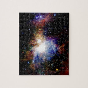 Quebra-cabeça Nebulosa Colorida
