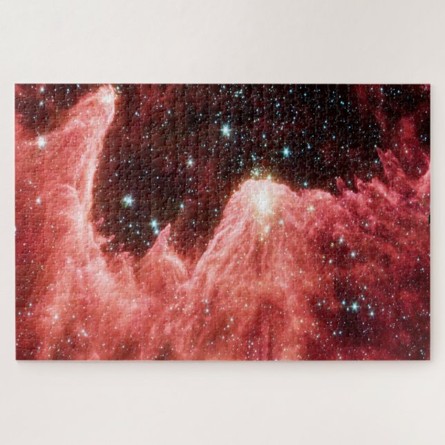 Quebra-cabeça Nebulosa da Águia Jigsaws. (Horizontal)