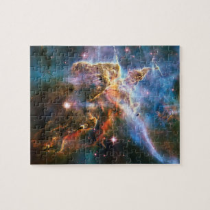 Quebra-cabeça Nebulosa da galáxia espacial. Estrelas do Universo
