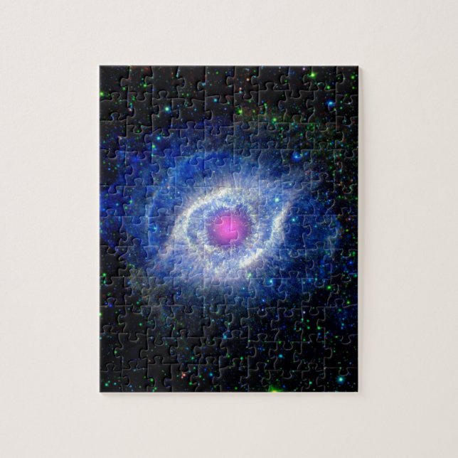 Quebra-cabeça Nebulosa Hélice Olho de Deus Espaço Foto Ultraviol (Vertical)