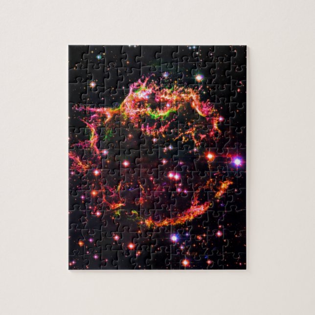 Quebra-cabeça Nebulosa Remanescente de Supernova Cassiopeia A Fo (Vertical)
