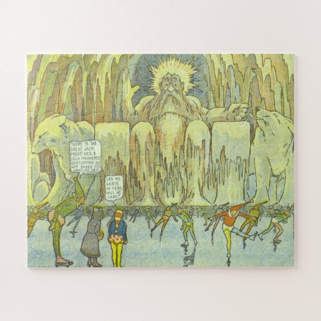 Quebra-cabeça Nemo Clássico Conhece Jack Frost Jigsee Quebra-cab (Horizontal)