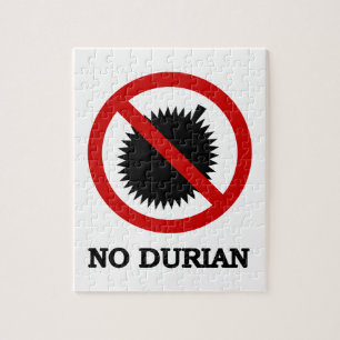 Quebra-cabeça NENHUM sinal da fruta tropical do Durian