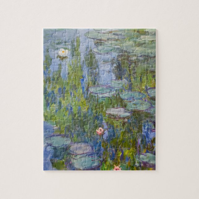 Quebra-cabeça Nenúfares de Claude Monet (1915)  (Vertical)