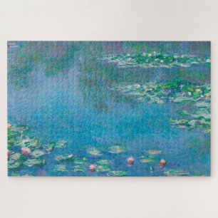 Quebra-cabeça Nenúfares por Claude Monet Pintura de Arte Fina