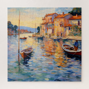 Quebra-cabeça Neo-impressionismo do porto