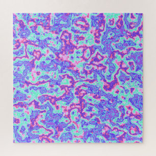 Quebra-cabeça Neon Acid Trip Marble 