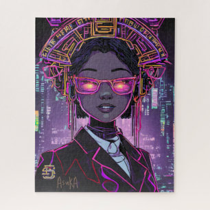 Quebra-cabeça Neon Future ID1028