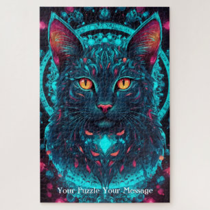 Quebra-cabeça Neon Mandala Majestade