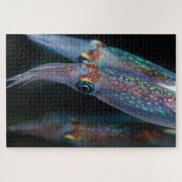 Quebra-cabeça Neon Squid na Noite 20"x30"