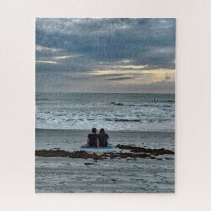 Quebra-cabeça Neptune Beach Sunrise Juntos Flórida
