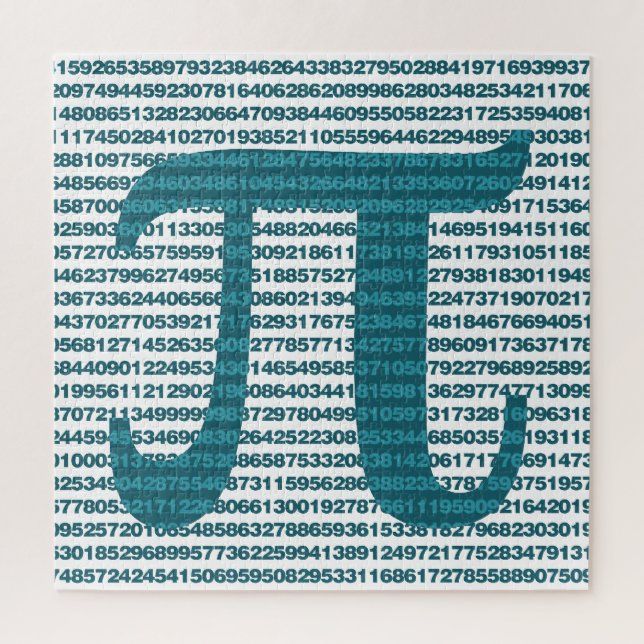 Quebra-cabeça Nerd de Matemática Pi Day (Vertical)