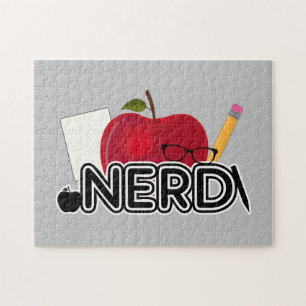 Quebra-cabeça Nerd - Logotipo