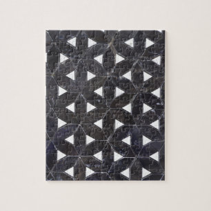 Quebra-cabeça Nero Marquina - Latice Geométrico