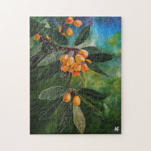 Quebra-cabeça Nêsperas em pintura de primavera de abril por Alfr