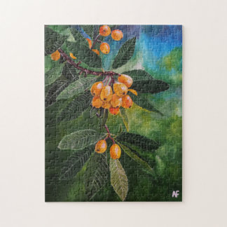 Quebra-cabeça Nêsperas em pintura de primavera de abril por Alfr