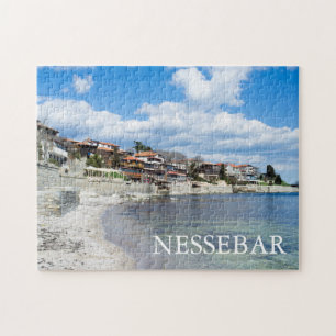 Quebra-cabeça Nessebar velho. Bulgária
