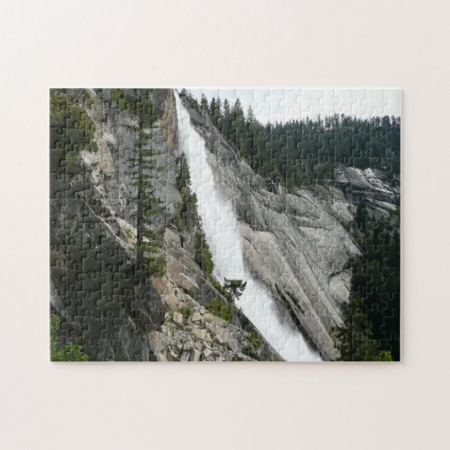 Quebra-cabeça Nevada Falls no Parque Nacional de Yosemite (Horizontal)