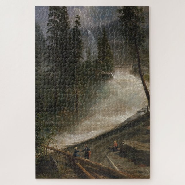 Quebra-cabeça Nevada Falls Yosemite (Vertical)