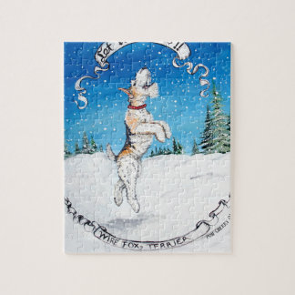 Quebra-cabeça Neve do Fox Terrier