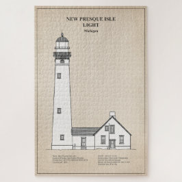 Quebra-cabeça New Presque Isle Lighthouse - Michigan - SBD