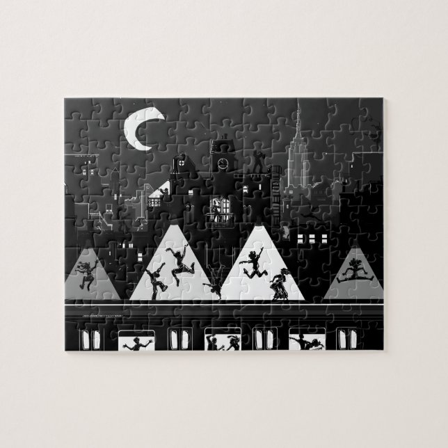 Quebra-cabeça New York Boogie Nights (Horizontal)